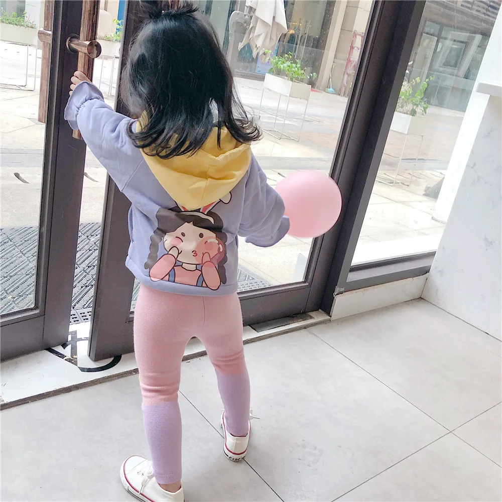 Tonytaobaby/осенне-зимнее Новое теплое пальто-кардиган для девочек; милое пальто для маленьких девочек