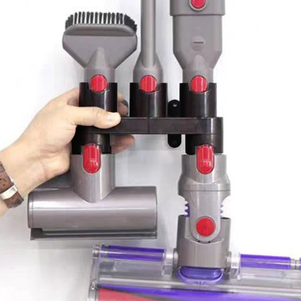 Полка для пылесоса Dyson V7 V8 V10, практичное оборудование для хранения аксессуаров|Подставки для хранения и стеллажи| | АлиЭкспресс