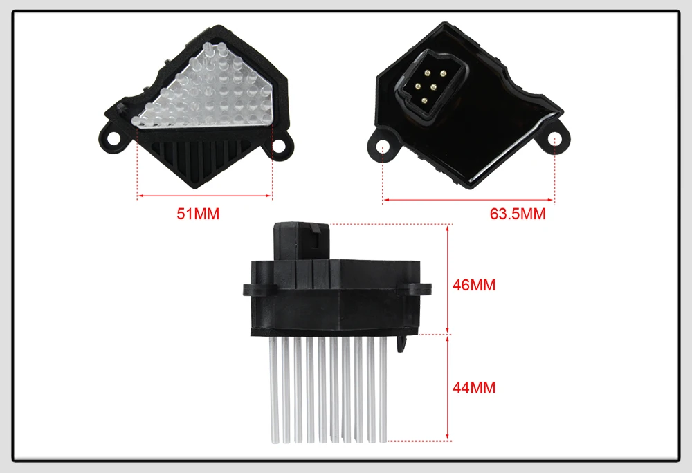 VR-Final Stage нагреватель резистор воздуходувки двигатель резистор FSU Aftermarket для BMW 3 5X3X5 серии E46 E39 E83 E53 64116923204