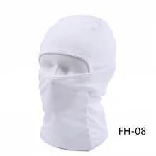 1 шт. сезон однотонная дышащая Балаклава лицевая маска для мужчин и женщин унисекс уличная велосипедная Весенняя маска черная маска рот крышка головы