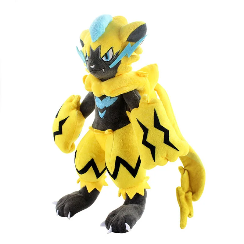 27 см Zeraora плюшевые игрушки куклы мягкие чучела животных мультфильм плюшевые игрушки Аниме карманные животные День рождения Рождественский подарок для детей