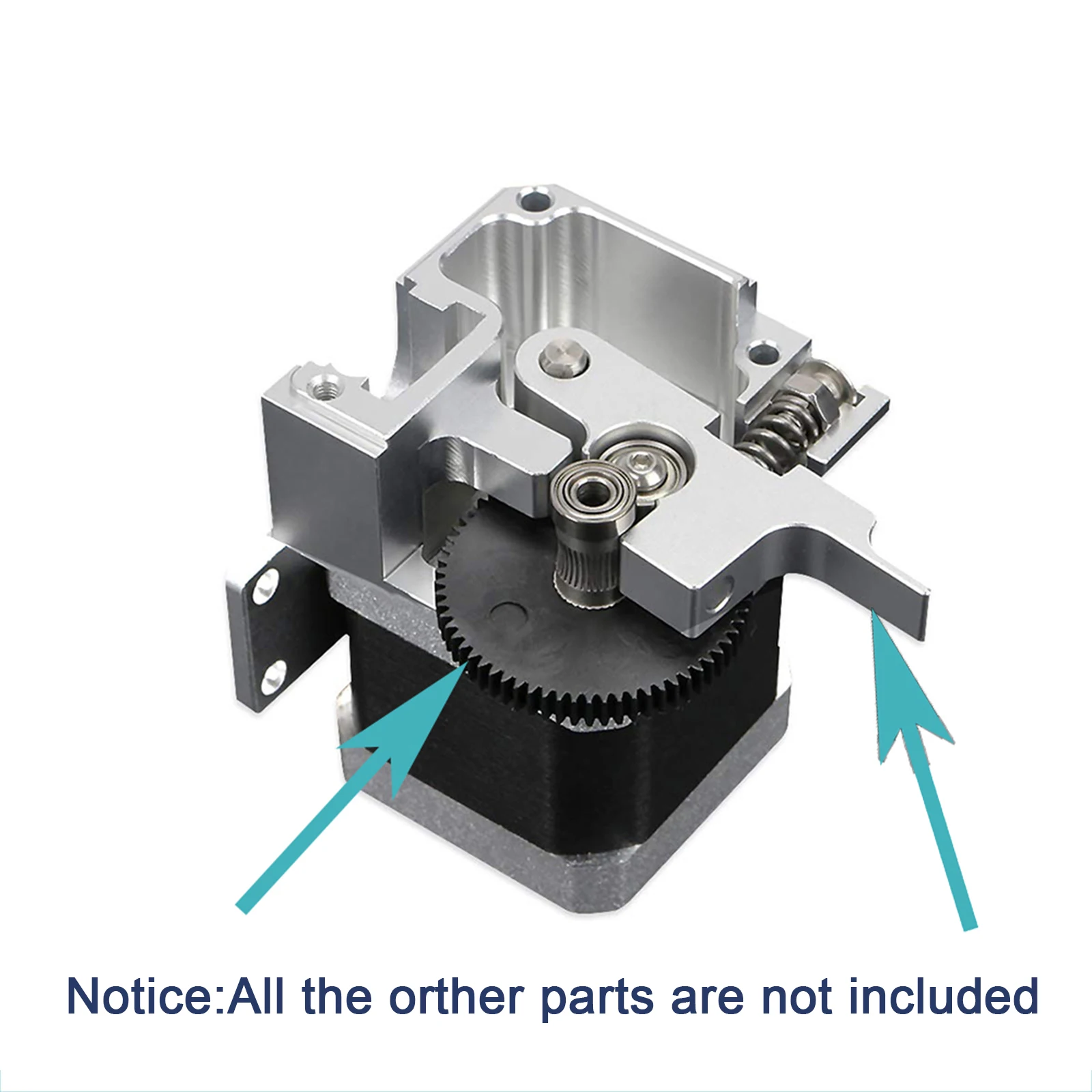 Upgraded 1.75mm Extruder Level Gear For Artillery Genius Sidewinder X1 Titan Aero Extruder Idler Arm and Gear Kits