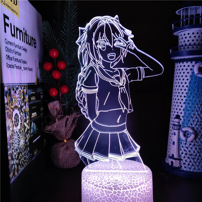 Fate Apocrypha Astolfo Figure 3d Illusion Lamp 3d Led Night Light Anime Touch Sensor Bedroom Decoration 7 16 Colorful Lamparas Night Lights Aliexpress