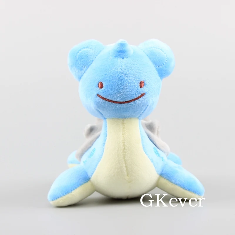2 шт./компл. аниме Lapras Dragonite плюшевые игрушки куклы обувь для косплея; аниме популярные мягкие куклы детские подарки на день рождения 14-16 см