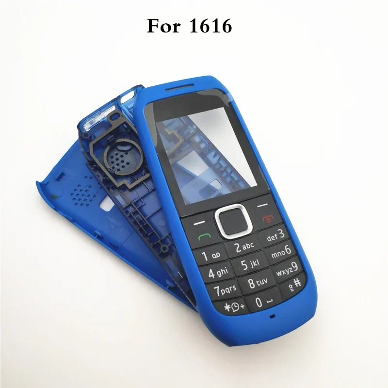 Высшее качество полный корпус для Nokia 1616 Новая обложка + передняя средняя рамка