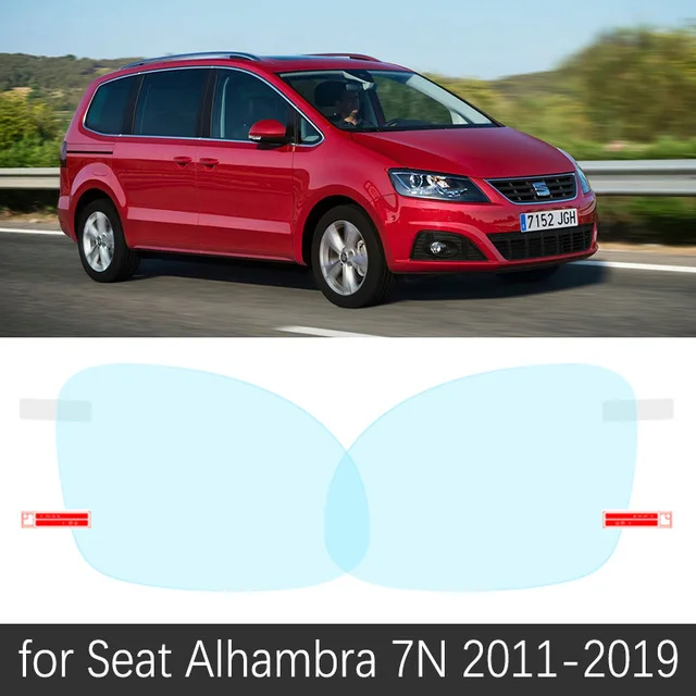 Для Volkswagen VW Sharan 7N 2011- полное покрытие противотуманная пленка зеркало заднего вида дождестойкий анти-непрозрачна пленка s чистые автомобильные аксессуары - Название цвета: Seat Alhambra 11-19
