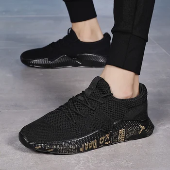 

Running Shoes Light Weight For Men 2019 Spring Autumn Black Comfortable Anti Slip Male Shoes Outdoor Walking Sneakers Men