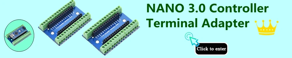 Nano 1 шт. мини USB с Загрузчиком Nano 3,0 контроллер совместим с arduino CH340 USB драйвер 16 МГц NANO V3.0 Atmega328