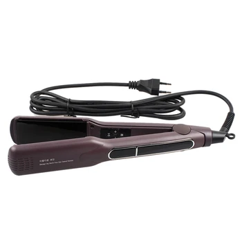 

HOT！-Tourmaline Ceramic Hair Straight Hair Splint Led Display Anions Hair Straightener Temperature Electric Curling Irons Titani