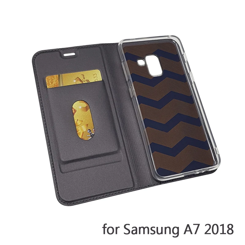 Роскошный кожаный чехол-бумажник для samsung A7, A8, A6, A6 Plus, для Galaxy, A50, A60, A70, A10, A30, защитный чехол-книжка