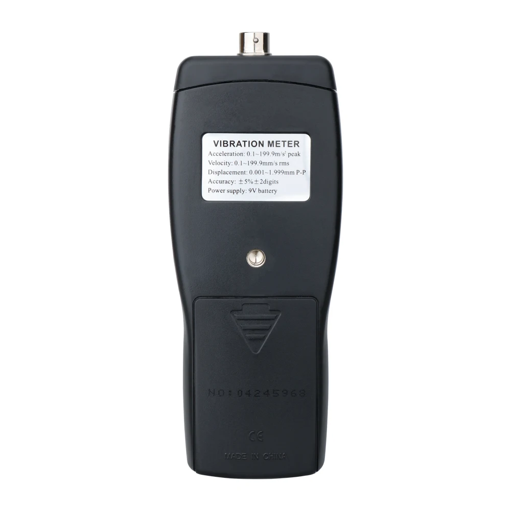 Digital Vibration Meter 0.1~199.9m/s Probe Type Detached Handheld Vibration Detector Tester Gauge Analyzer AS63B