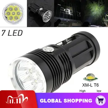 

3 Modes Waterproof 2100 Lumens 7 XM-L T6 LED Bright Flashlight for Camping