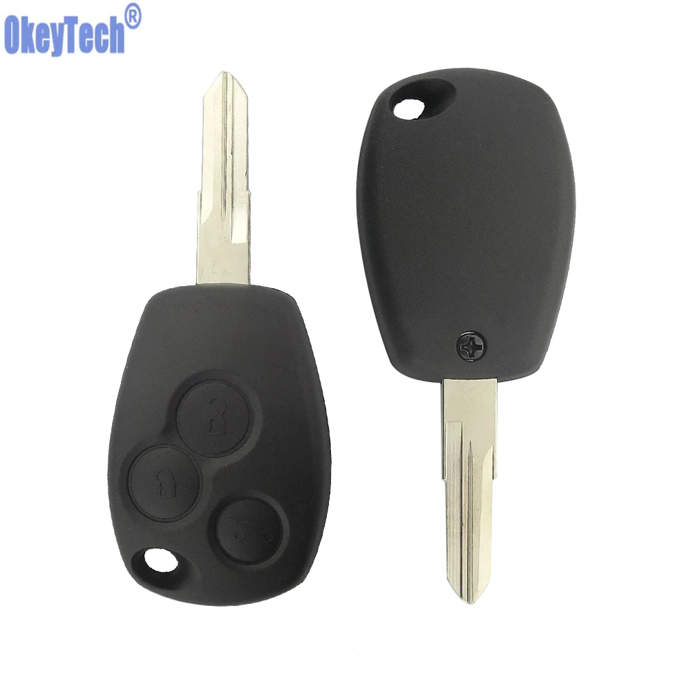 Крышка автомобильного ключа OkeyTech для Renault Duster Clio DACIA 3 Twingo Logan Sandero Modus Nissan кнопки с