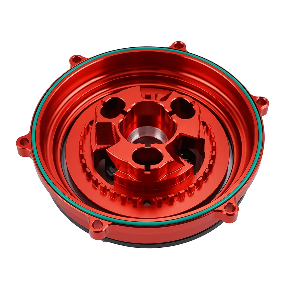 CNC Racing Прозрачная крышка сцепления пружинный фиксатор нажимной пластины заготовка сплав для Ducati Panigale 959 1199 12992012