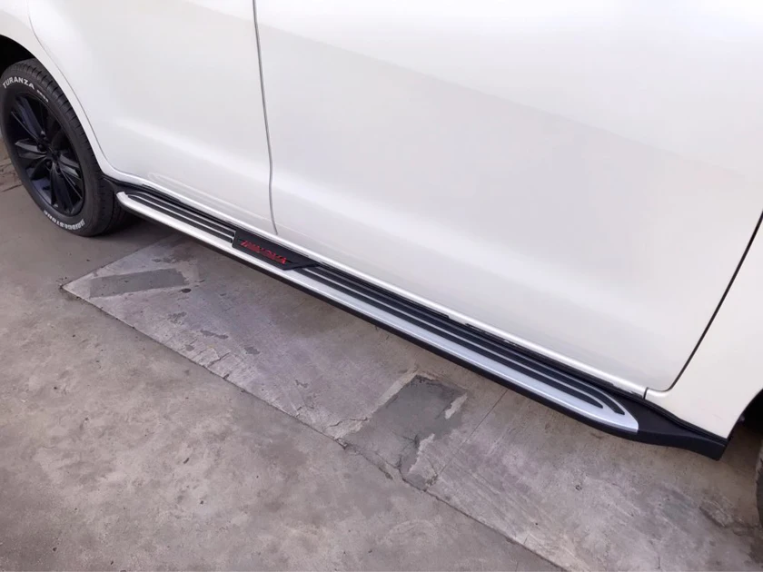 Новое поступление боковой шаг ner бар бег доска для Toyota Innova-, вес загрузки 200 кг, надежное качество, 6 лет продавец