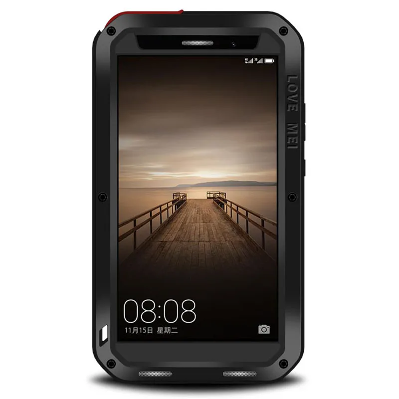 Алюминиевый металлический чехол LOVE MEI для huawei mate 9, защитный противоударный водонепроницаемый чехол для huawei mate 9 mate 9 5,9 дюймов