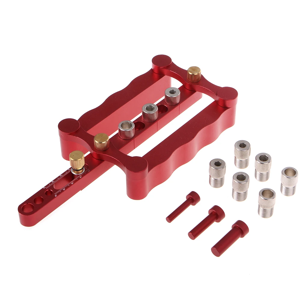 

Self Centering Dowelling Jig Metric Dowel 6/8/10mm Drilling Tools Woodworking Drop Ship Support