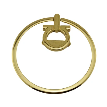 

Women Bag Handle Metal Handle Fashion Ring Design Luggage Hardware Accessories Shoulder Bag For Handbag