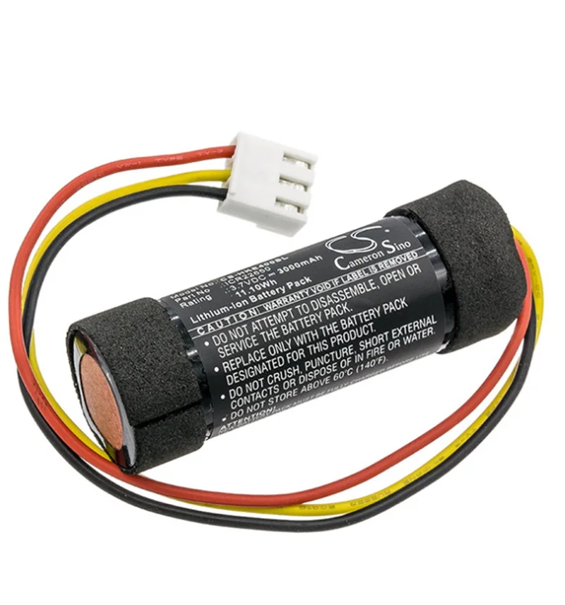 

New Battery for Harman Kardon Onyx studio 4 Speaker Li-Ion Rechargeable Accumulator Pack Replacement ICR22650 3.7V 3000mAh