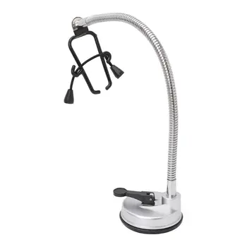 

Desktop Hair Dryer Holder Stainless 360 Degrees Rotation Hands Free Stand 28TC