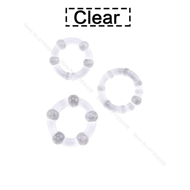 Penisring set pro muže oddálení ejakulace 3 kusy_voghion.com