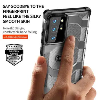 

Wlons Military Explorer Anti Falling Certification Case for Samsung Galaxy Note 20 Note20 Ultra 5G Full-Body Rugged Shield Cover