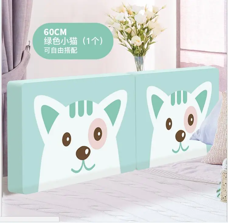 Baby and children stitching soft-packed bed guardrail bed fence anti-drop anti-collision anti-collision 1.8m 2m