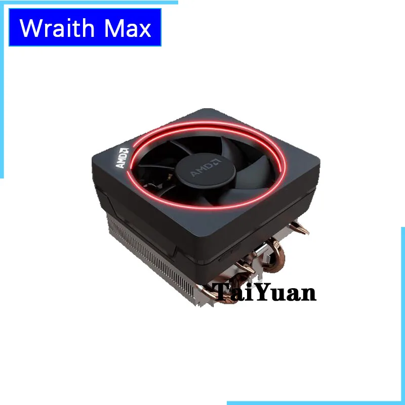 Wraith Max AMD Ryzen Wraith кулер вентилятор 4 PIN может поддерживать R3 R5 R7 R9 процессор может поддерживать разъем AM4 материнская плата - Цвет лезвия: Wraith Max