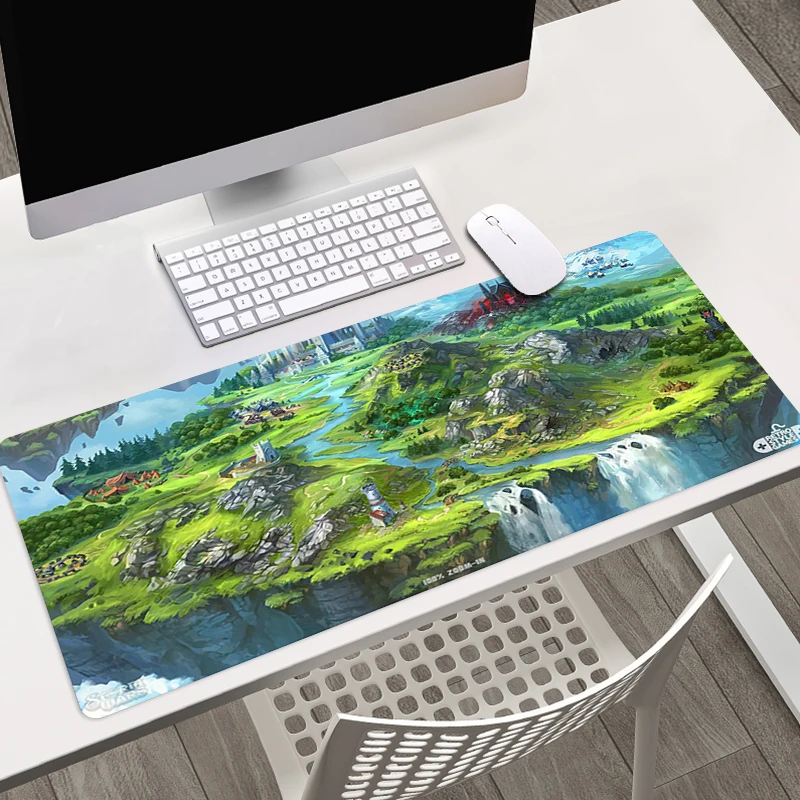 

Runescape Pad Large Black Gaming Mouse Pad Big Mousepad Gamer Rubber Keyboard Mats Desk Pad Non-slip Mat Table Mausepad Carpet