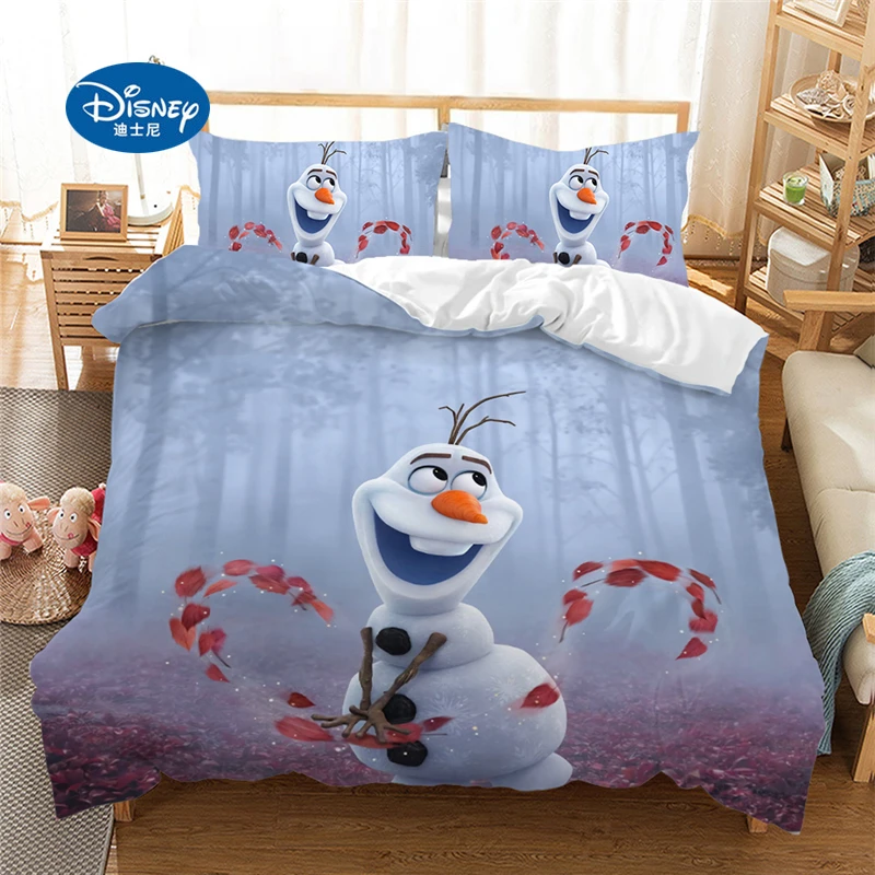 DISNEY FROZEN 2 OLAF Snowman THROW Blanket Gift Present Primark Home Bedroom 