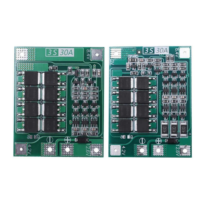 3S 30A Bms доска баланс тока 11,1 V 12,6 V 18650 литиевая батарея Защитная плата с