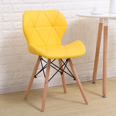 Dining Chairs Study Dining Room Back Chair Home Simple American Retro Butterfly Chairs Nordic Living Room Dining Chair Sillas PU