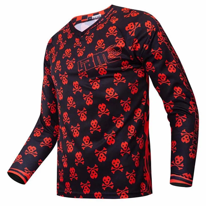NEW Motorcycle Jerseys Moto XC Motorcycle GP Mountain Bike FOR FXR Motocross Jersey XC BMX DH MTB T Shirt Clothes