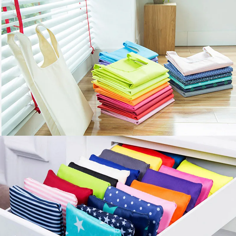 Сумка для покупок, сумка для хранения, складная многоразовая сумка из ткани Оксфорд для продуктовых ключей S55