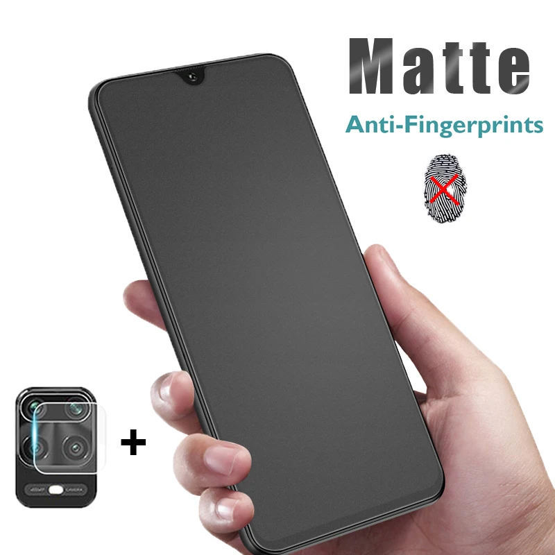 Защитная пленка для объектива камеры 2 в 1 матовое закаленное стекло Xiaomi Redmi Note 9 s 8
