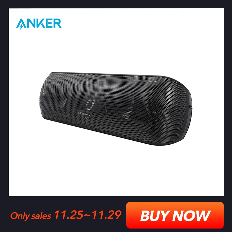  Anker Soundcore Motion + bluetooth-динамик с Hi-Res 30 Вт аудио, расширенные басы и высокие частоты, беспроводная HiFi Портативная колонка 