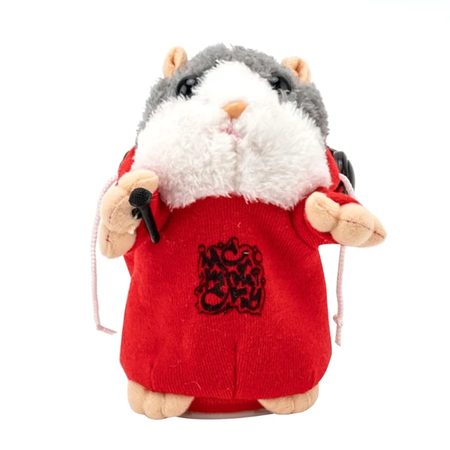Electronic Hamster Plush Toys Interactive Educational Toys Talking Record Sound Repeat Doll Interesting Party Decoration