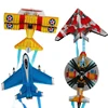 Hot Colorful Pocket Kite Outdoor Fun Sports Software Kite Flying Easy Flyer Kite Toy For Children Kids Novelty Interesting Toys 3