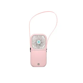 

Portable Lazy Sports Halter Fan Mini Hanging Neck Fan USB Rechargeable Cover Halter Sports Fan Air Cooler Outdoor