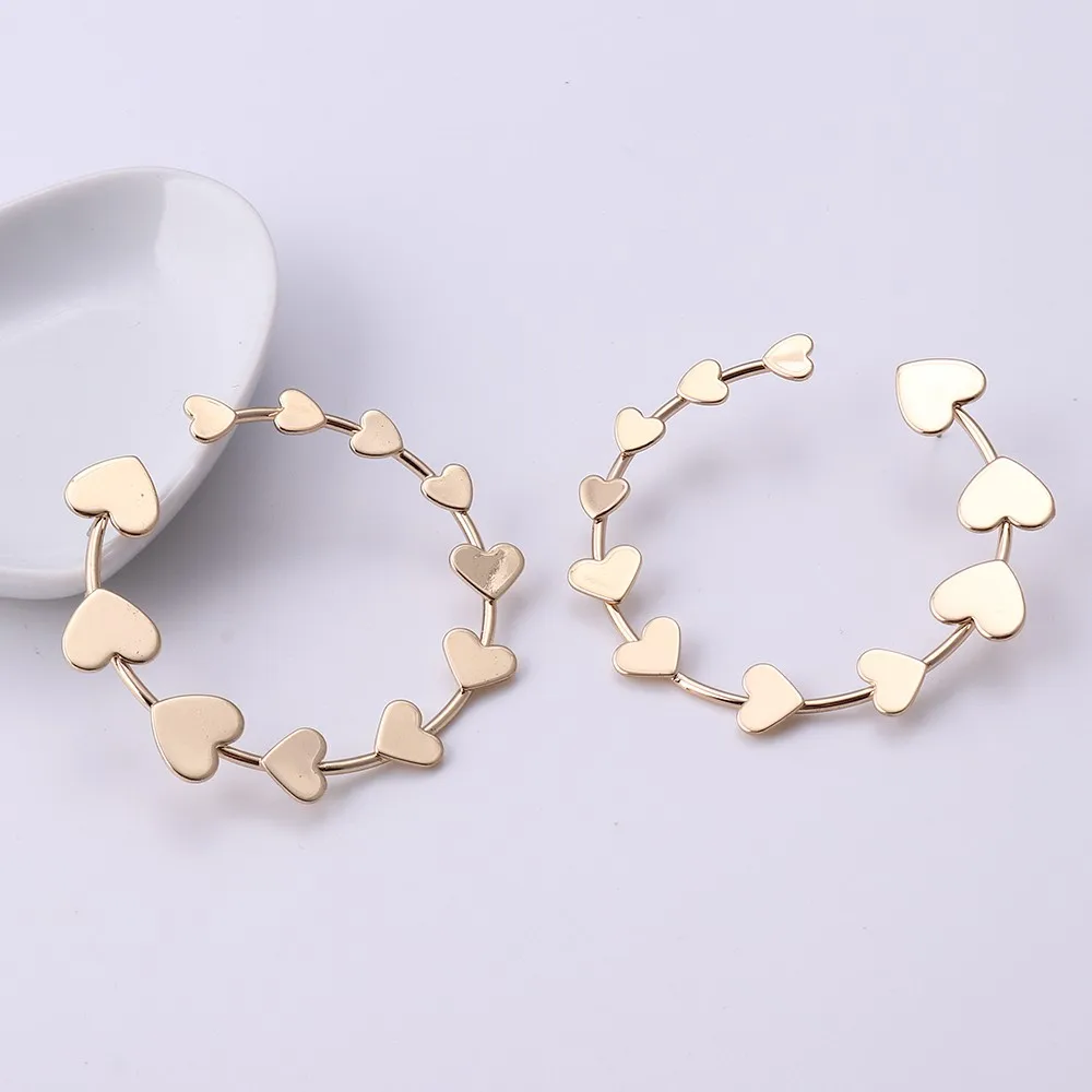Цепь овальное кольцо серьги с цирконием серьги-клипсы подарочные полный процесс проверки качества, чтобы обеспечить наше высокое качество# BA