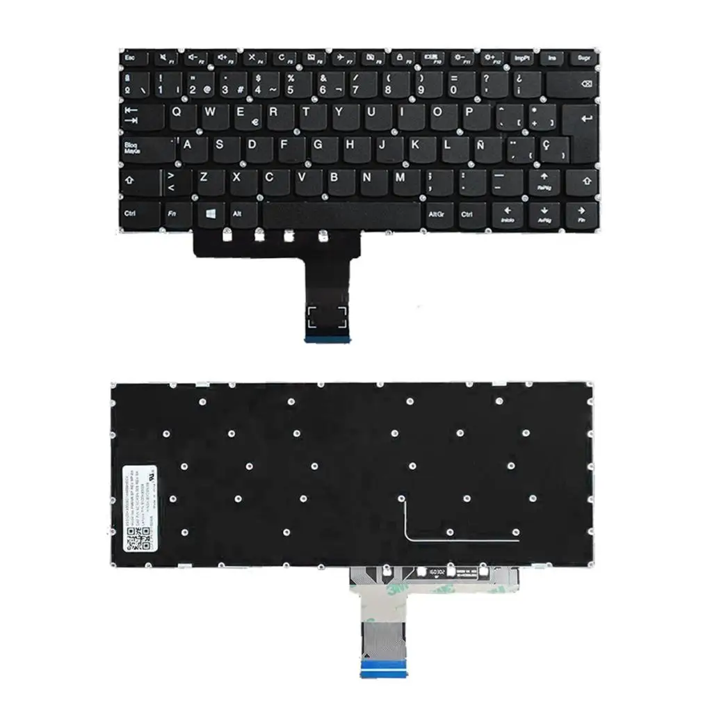 Keyboard Spain Spanish Layout Replacement for Lenovo 310-14 14ISK-14ISE V310-14IKB V310-14ISE V110S Laptop Replacement Keyboards