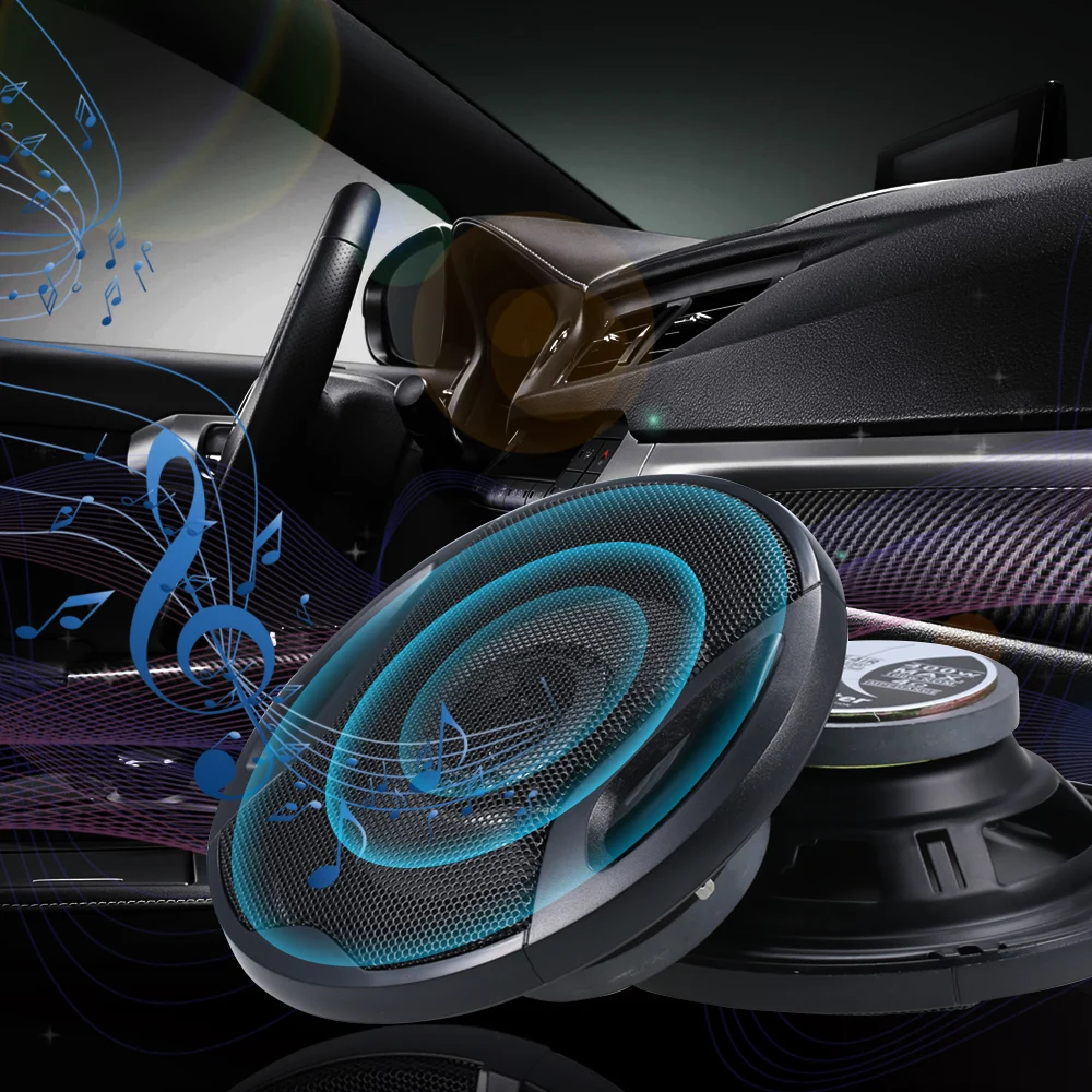 TS-G1641R 2 шт. 6,5 дюйма 400 Вт автомобильный HiFi 2-полосный коаксиальный динамик Автомобильная дверь авто аудио Музыка Стерео полный диапазон частот динамик s