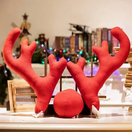 Antlers for Car AutoTruck Van Christmas Decoration