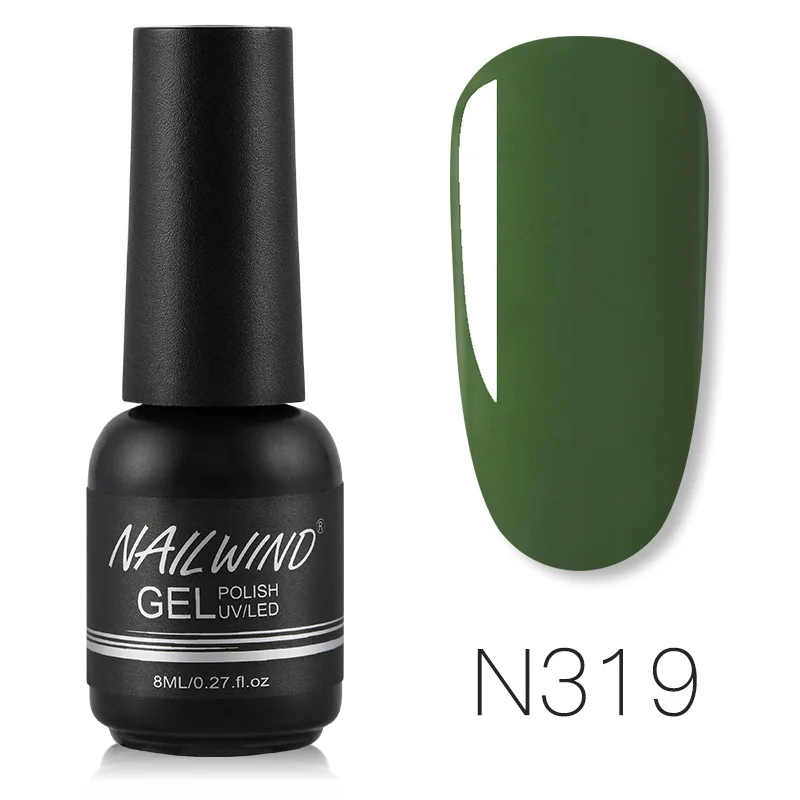 RE11-N319 Гель nailwind лак набор все для маникюра Полупостоянный гель uv Vernis светодиодный гель лак удаляющийся замачиванием лак для ногтей - Цвет: RE11-N319