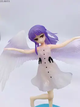 

16CM Angel Beats Tachibana Kanade Transparent Clothes Sexy Girls Anime PVC Action Figure Model Collectible Toys Free shipping