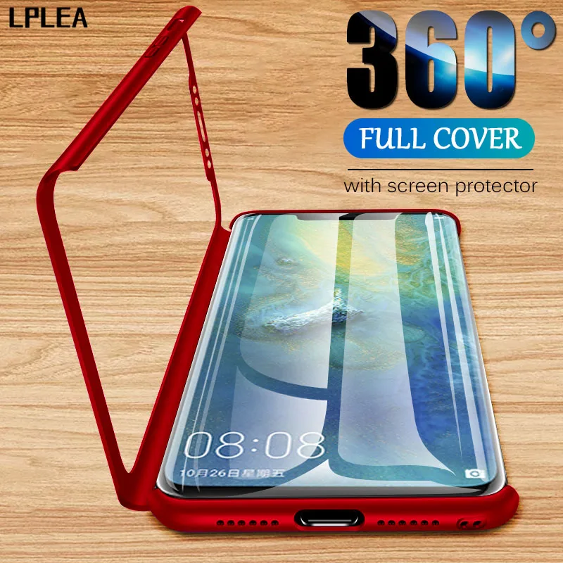 360 Полный чехол противоударный защитный чехол для huawei P20 Lite P30 Pro P Smart Nova 2i для mate 20 Pro 30 Lite P10 Plus Capa