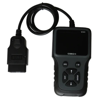 Ручной Цвет ЖК-дисплей Дисплей OBD2 сканер V311 мульти-функциональный OBD 2 ii Авто диагностический инструмент прочный Портативный двигателя авто... Ручной Цвет ЖК-дисплей Дисплей OBD2 сканер V311 мульти-функциональный OBD 2 ii Авто диагностический инструмент прочный Портативный двигателя авто...