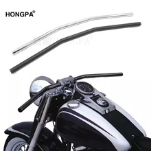 Универсальный 7/8 ''22 мм мотоциклетный руль черный/серебристый рукоятка для Harley Yamaha Suzuki Kawasaki Honda Triumph