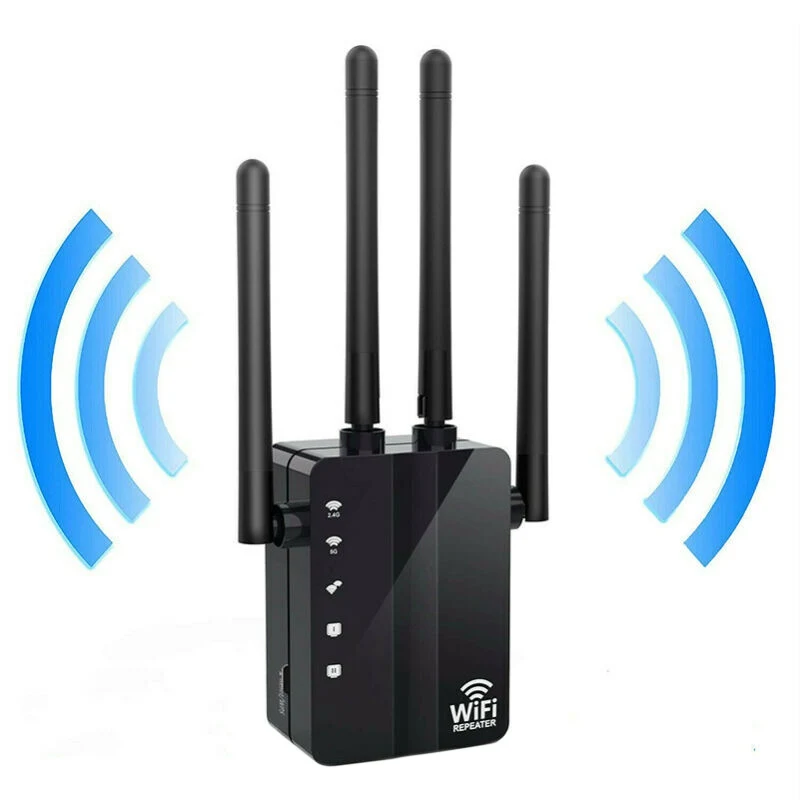 Профессиональный 1200 м двухчастотный маршрутизатор беспроводной Wifi диапазон расширитель сигнала Реле усилителя/AP два режима работы