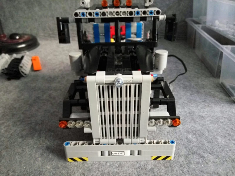 Лесовоз 20059 техническая модель автомобиля совместима с 9397 lepinblocks lepinbricks строительные блоки кирпичи игрушка подарок